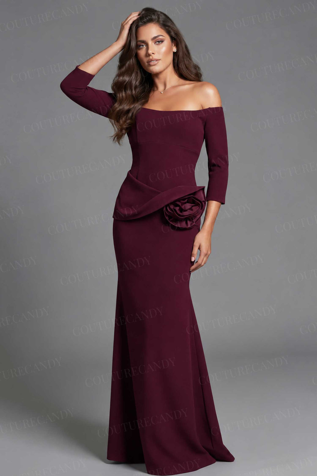 Jovani 48207 Plum