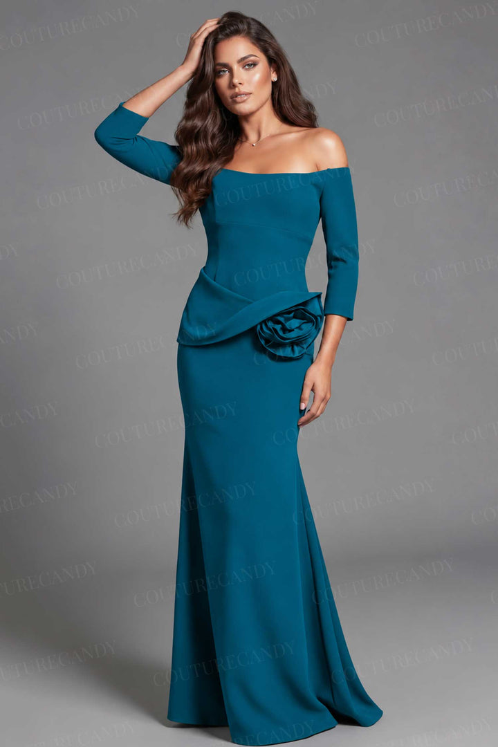 Jovani 48207 Teal