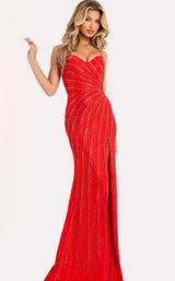 Jovani 48328 Orangy-Red