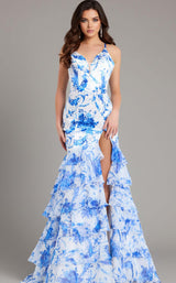 Jovani 48331 Royal-Print