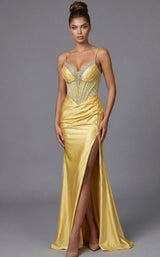 Jovani 48368 Light-Yellow