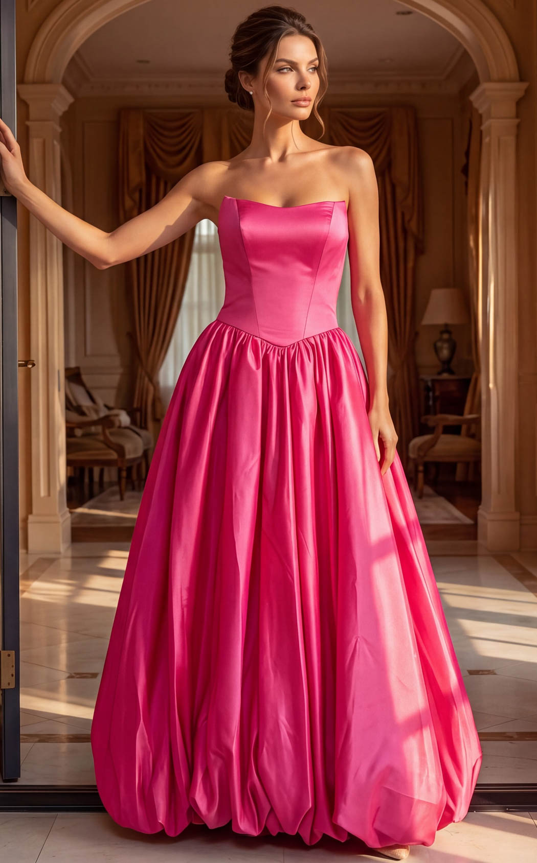 Jovani 48482 Hot-Pink