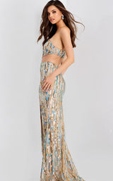 Jovani 48526 Nude/Gold