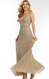 Jovani 48548 Nude/Silver