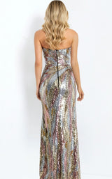 Jovani 48550 Fuchsia-Multi