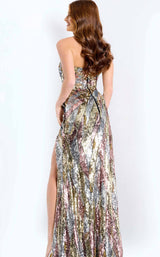 Jovani 48550 Fuchsia-Multi