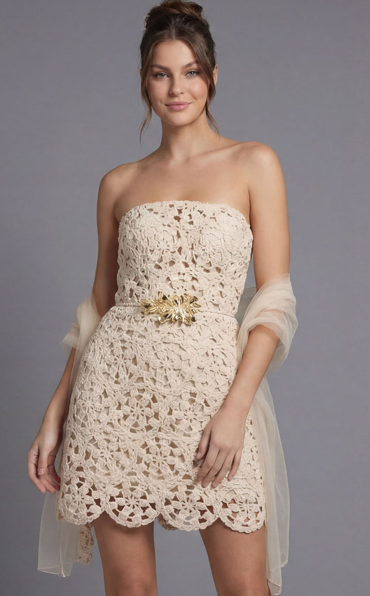 Jovani 48691 Off-White