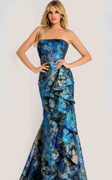 Jovani 48706 Blue