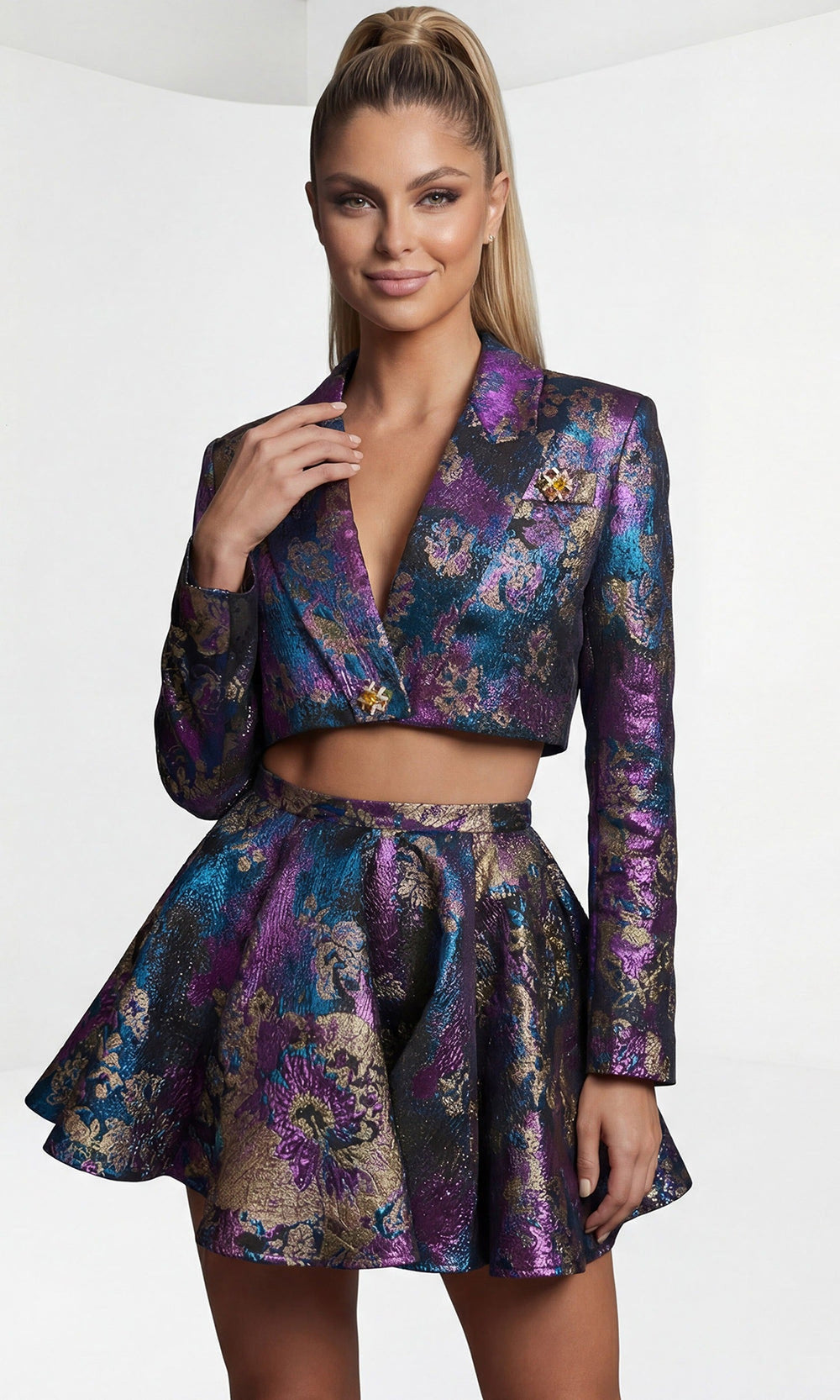 Jovani 48723 Purple