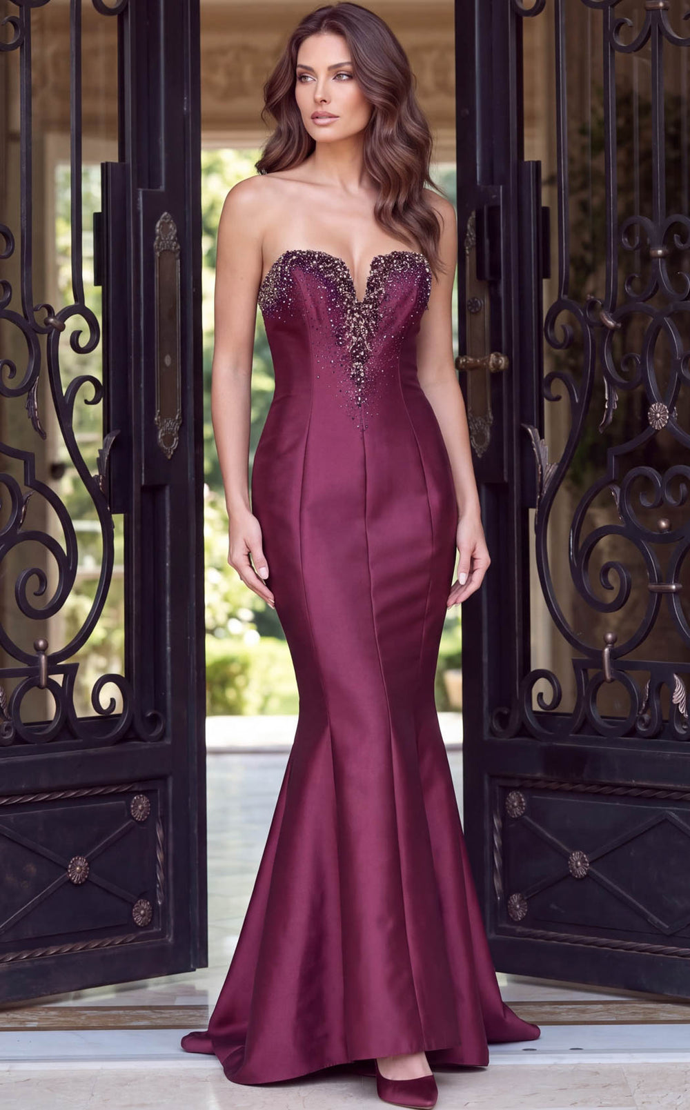 Jovani 48743 Raspberry