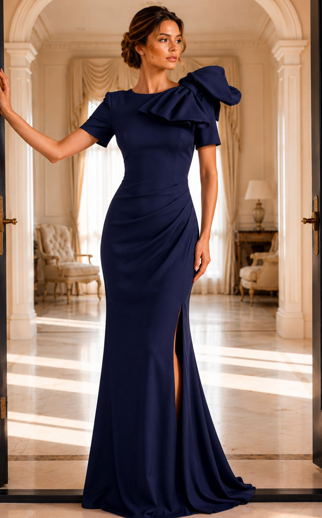 Jovani 48945 Navy