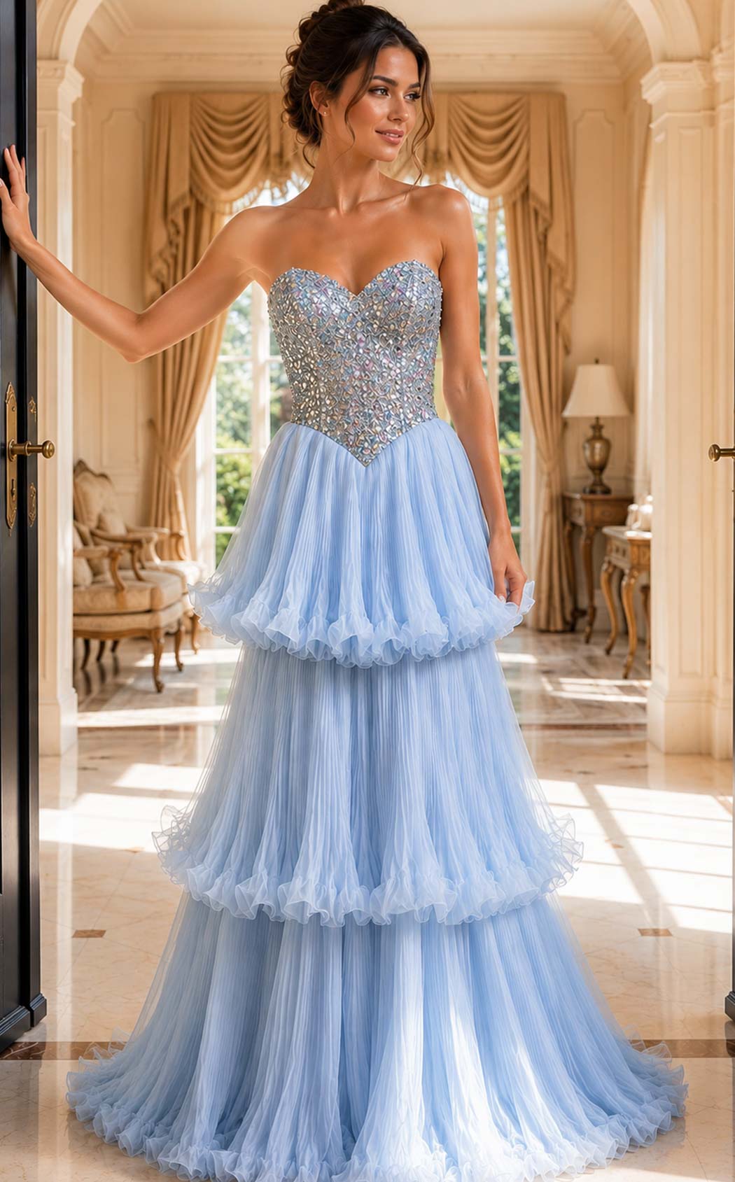 Jovani 48948 Light-Blue