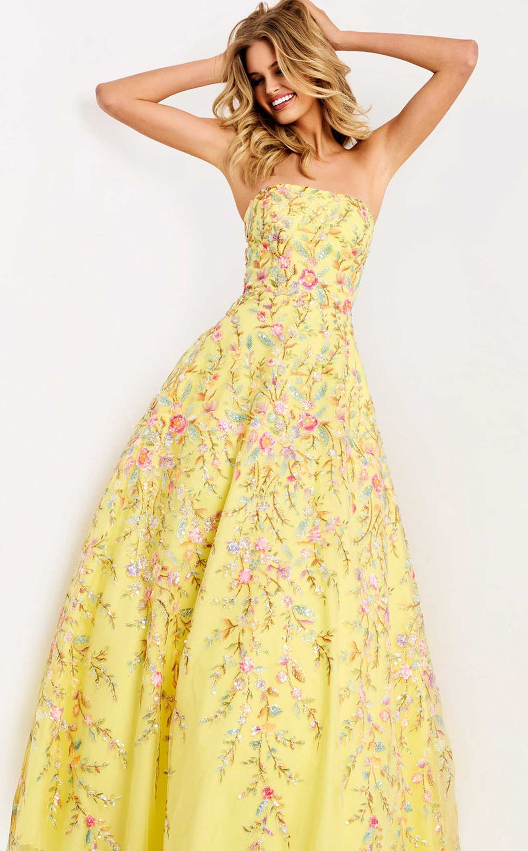 Jovani 49070 Yellow