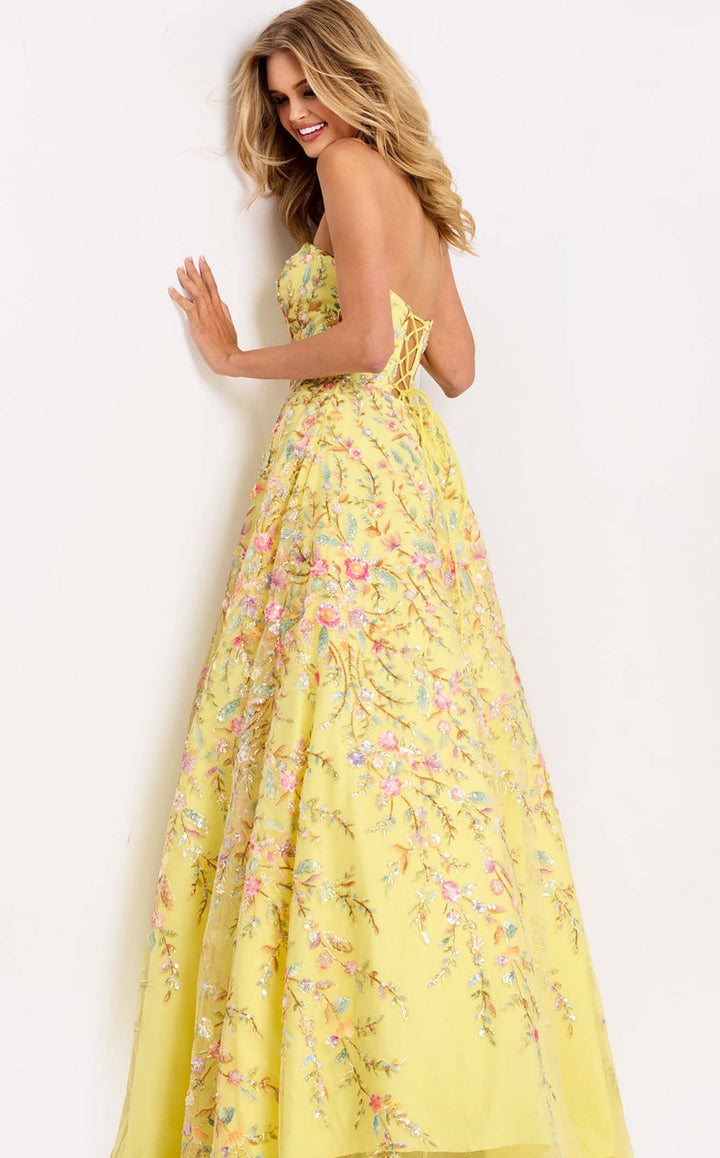 Jovani 49070 Yellow