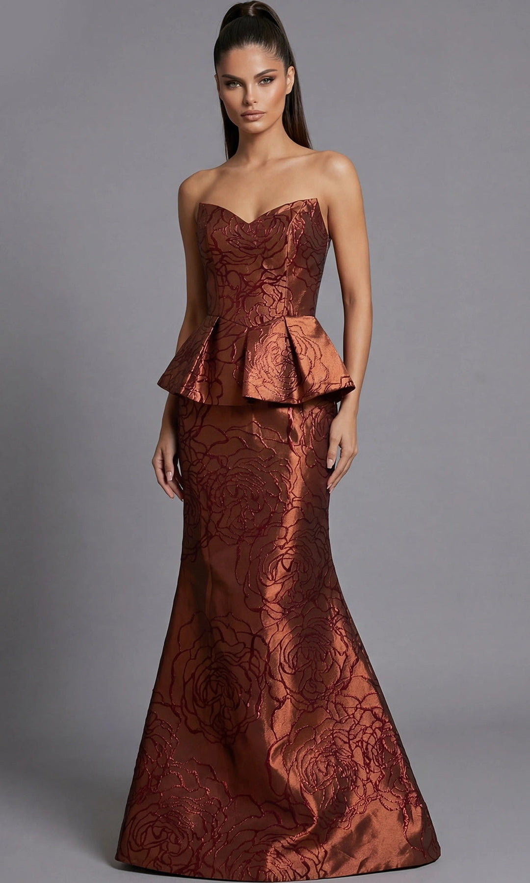 Jovani 49073 Copper