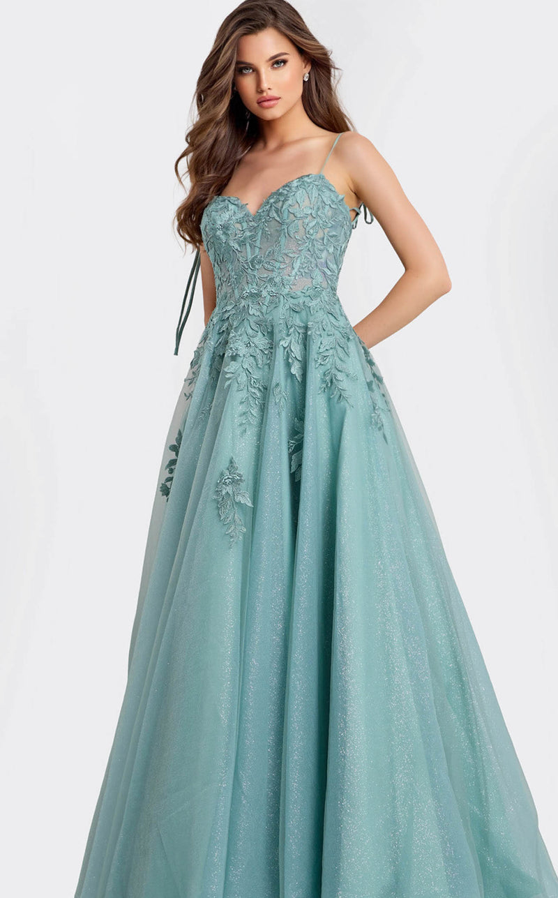 jovani sage green dress 49092 all-footwear