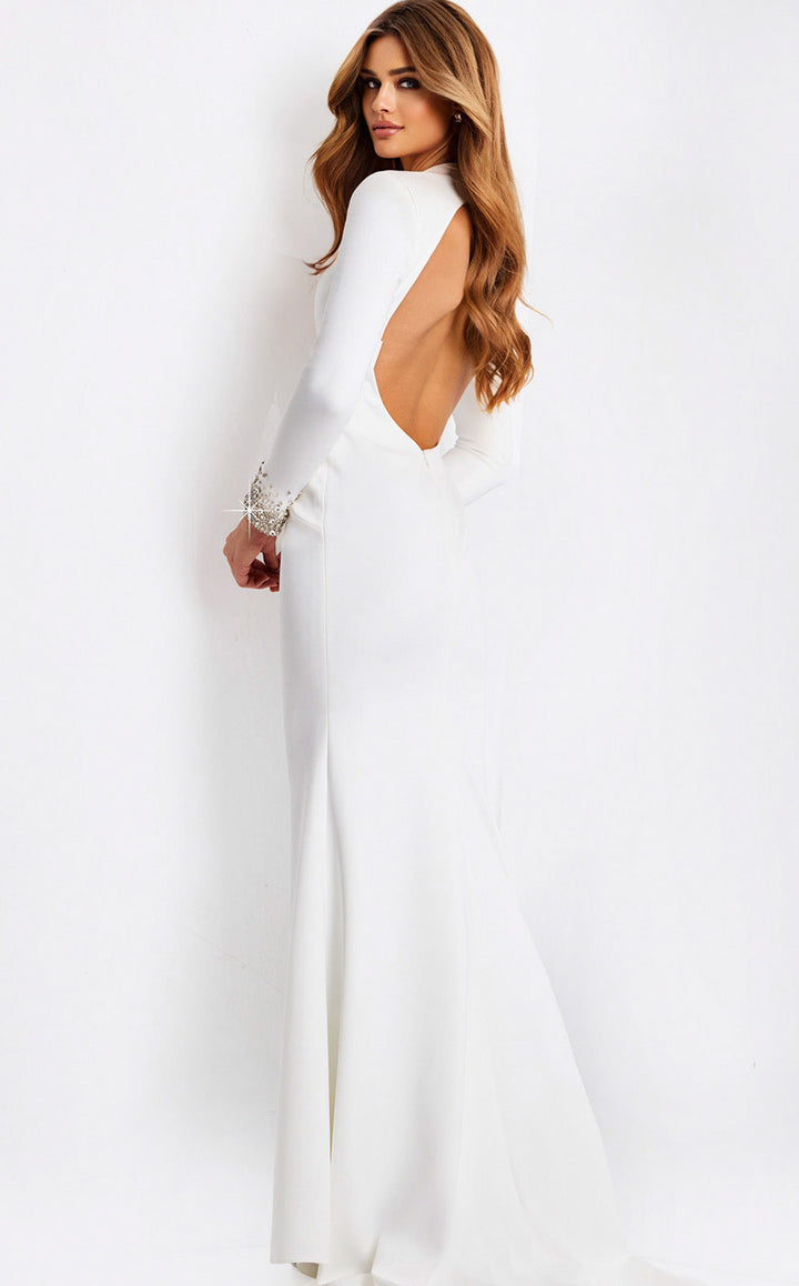 Jovani 49126 Off-White