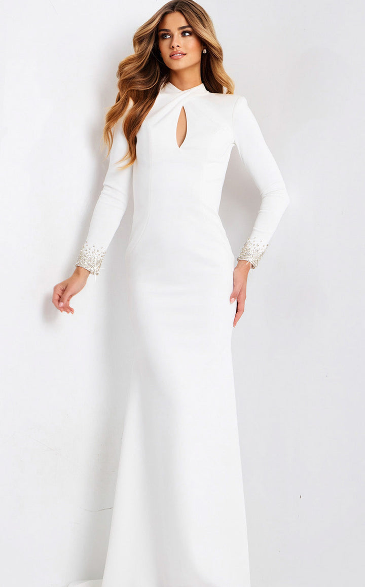 Jovani 49126 Off-White