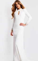 Jovani 49126 Off-White