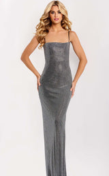 Jovani 49162 Black/Silver