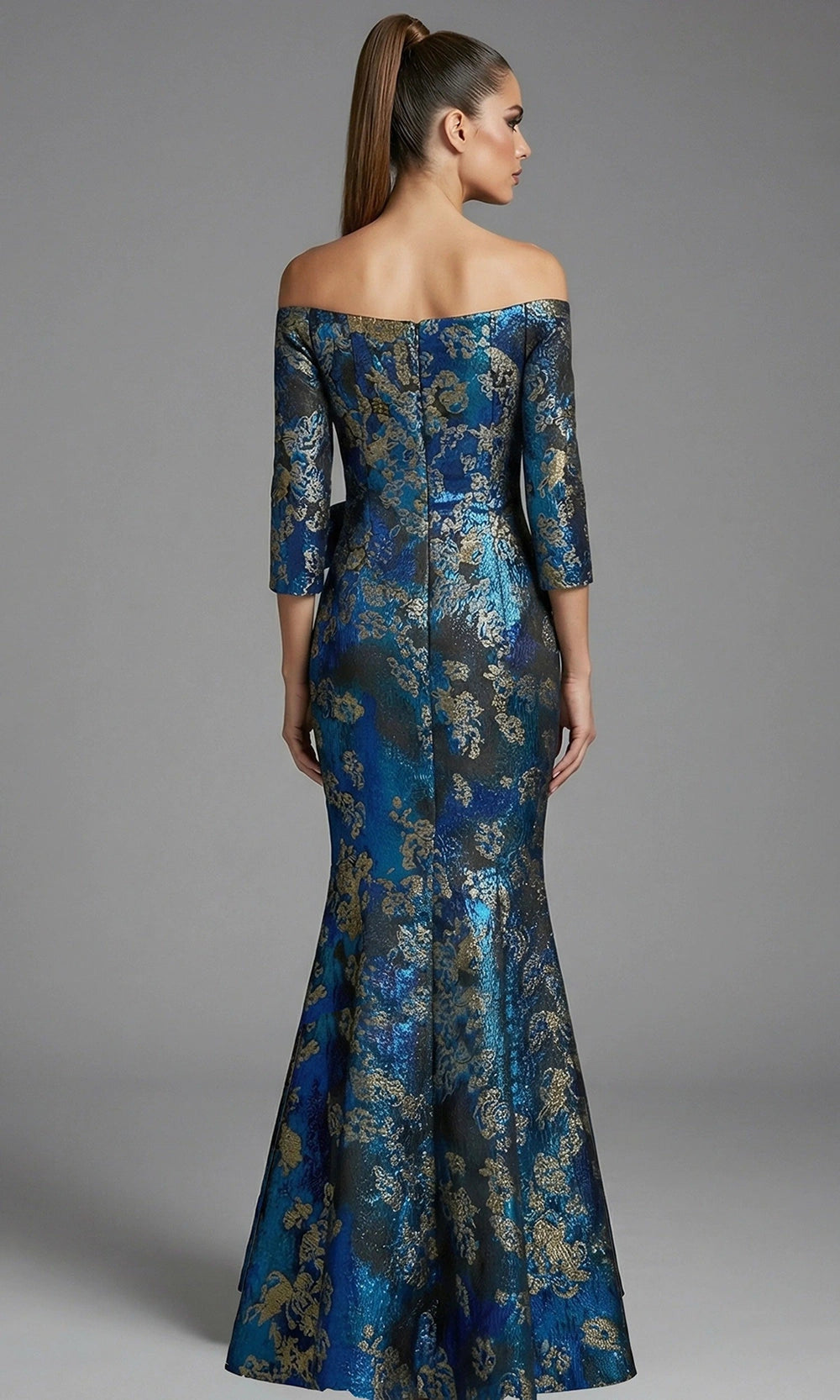 Jovani 49165 Blue