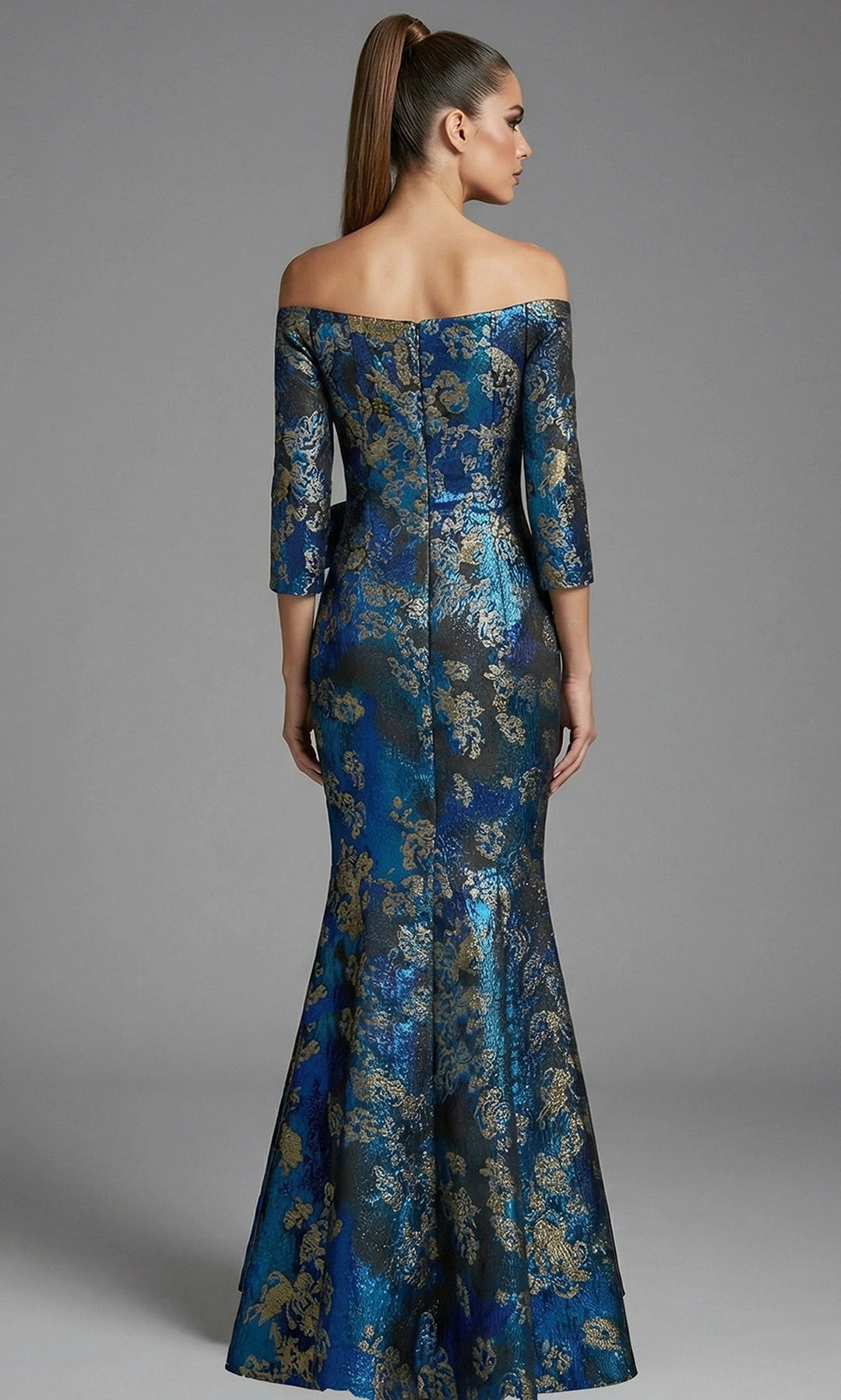 Jovani 49165 Blue