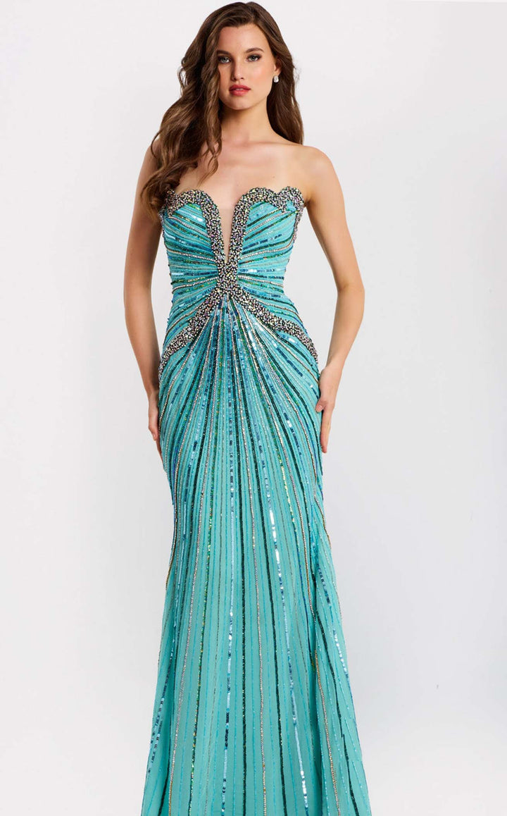 Jovani 49224 Blue