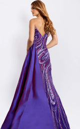 Jovani 49226 Dark-Purple/Multi