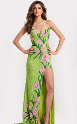 Jovani 49231 Lime-Green