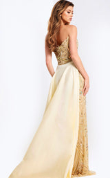 Jovani 49255 Off-White/Nude