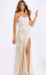 Jovani 49362 Off-White