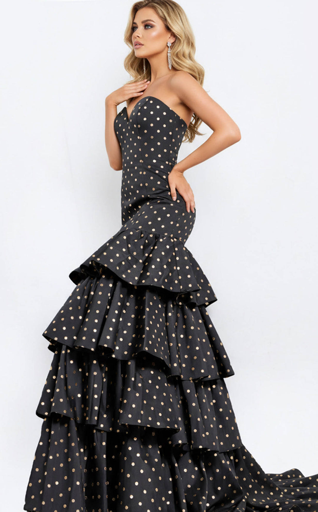 Jovani 49419 Black/Gold