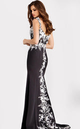 Jovani 49465 Black/White