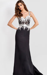 Jovani 49465 Black/White