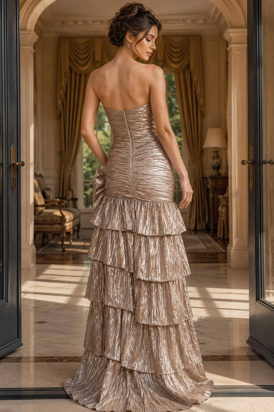 Jovani 49475 Gold