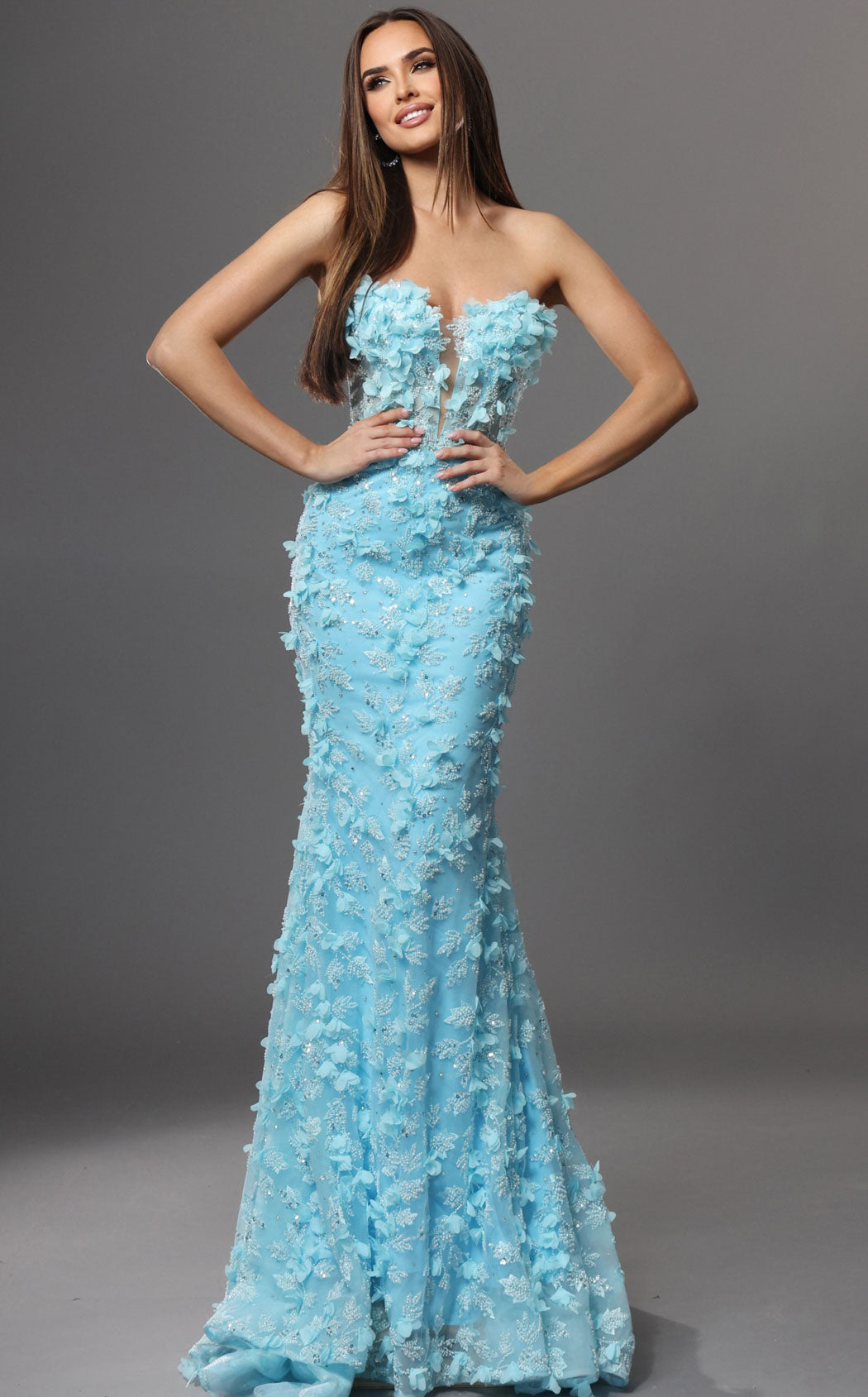 Jovani 49533 Light-Blue