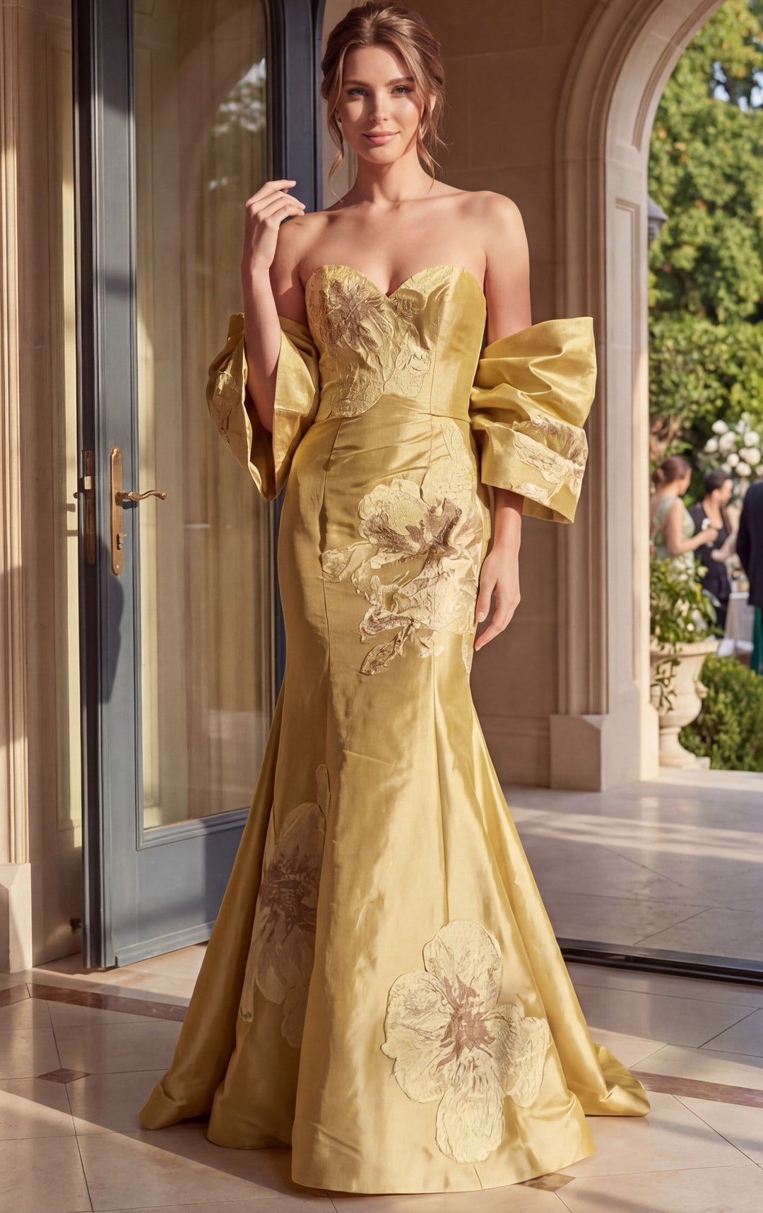 Jovani 49625 Yellow