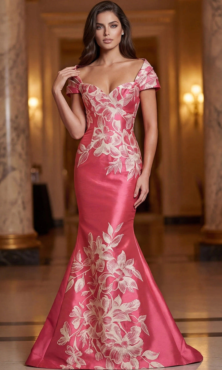 Jovani 49641 Fuchsia