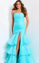 Jovani 49667 Aqua