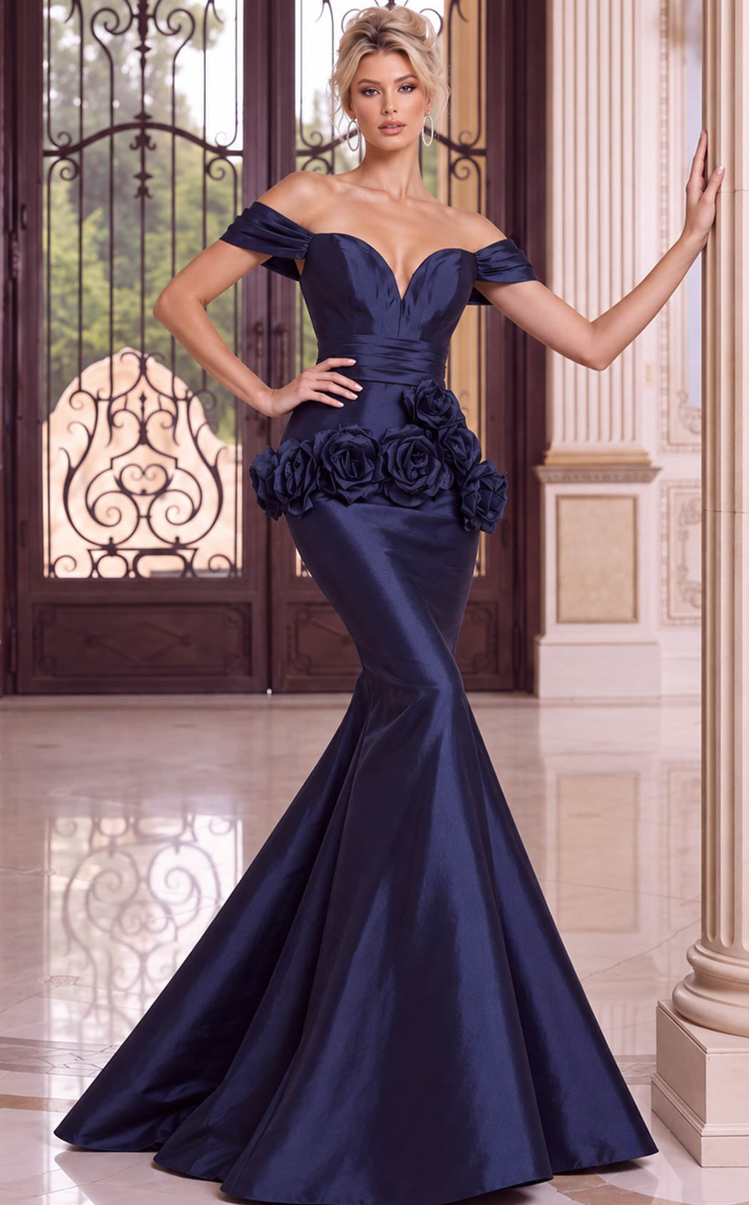Jovani 49730 Navy