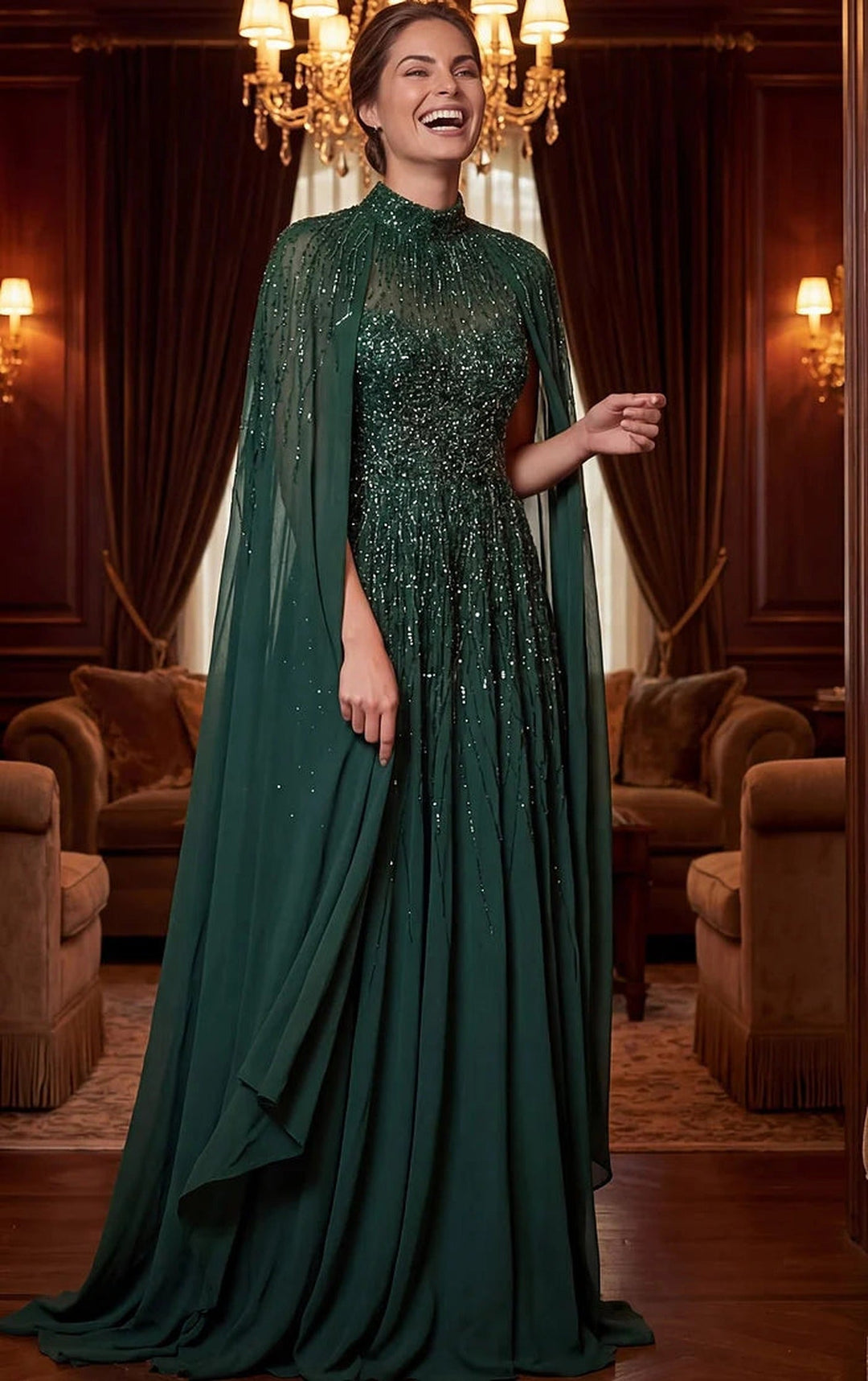 Jovani 49743 Green