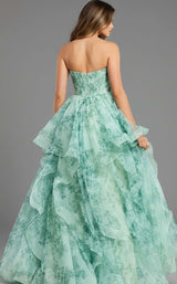 Jovani 49777 Green-Print