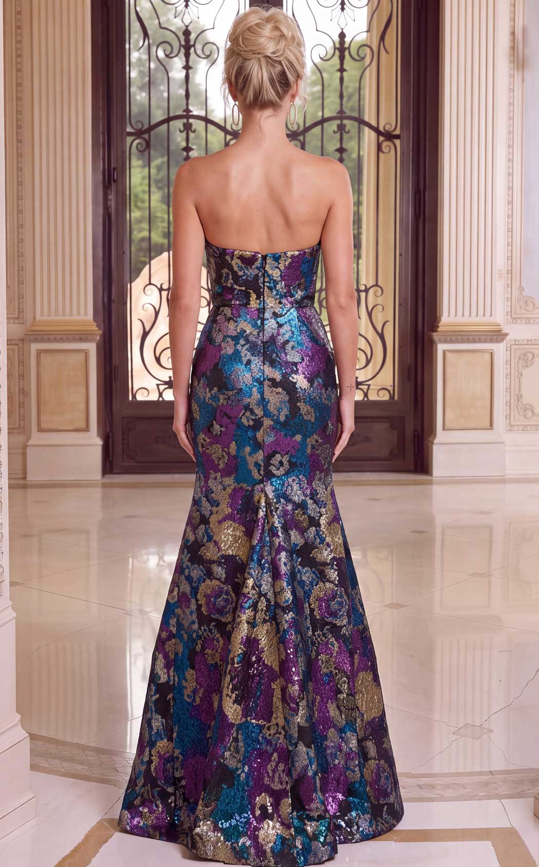 Jovani 49846 Purple