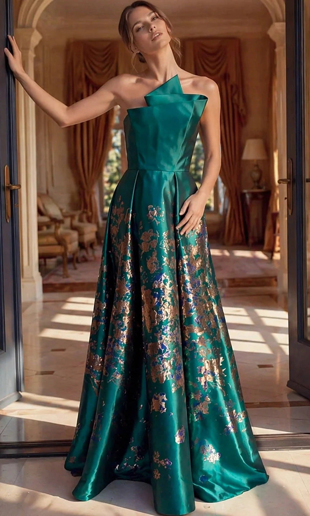 Jovani 49851 Emerald