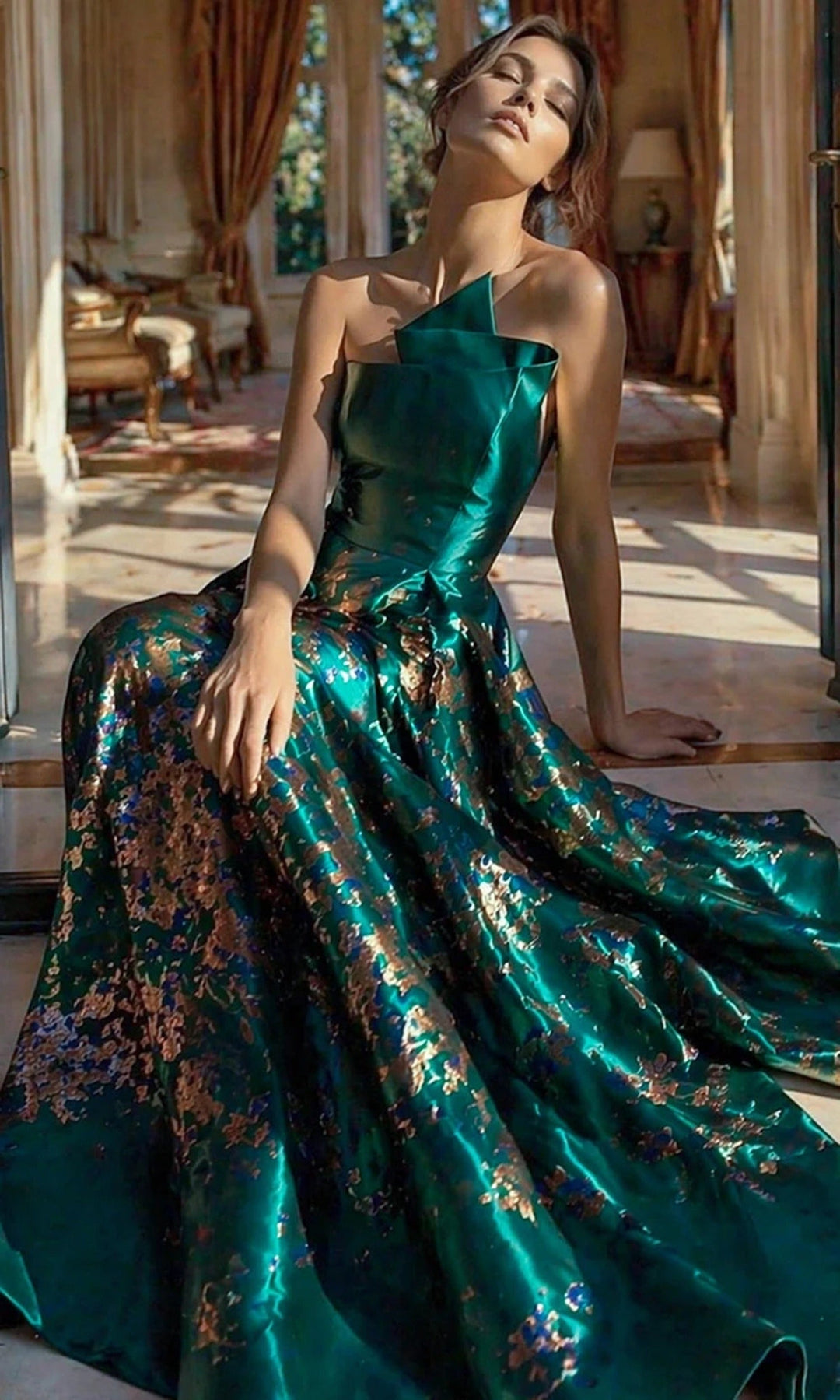 Jovani 49851 Emerald