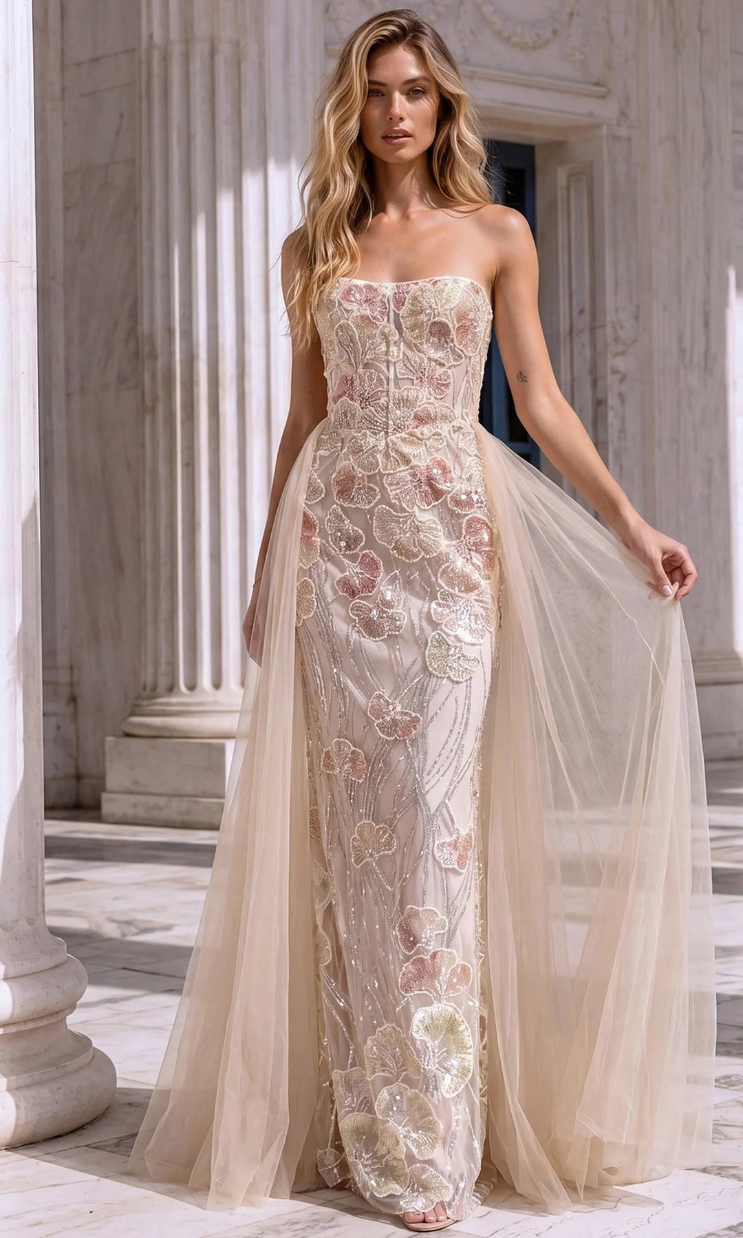 Jovani 49883 Champagne
