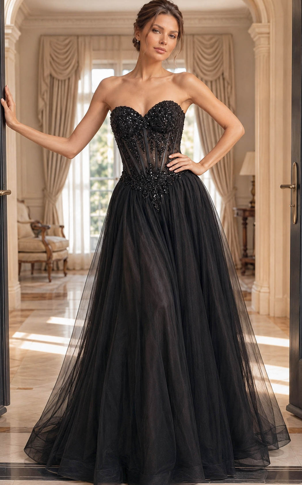 Jovani 50011 Black