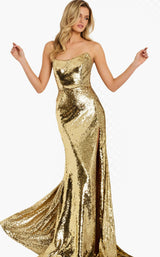 Jovani 50020 Gold