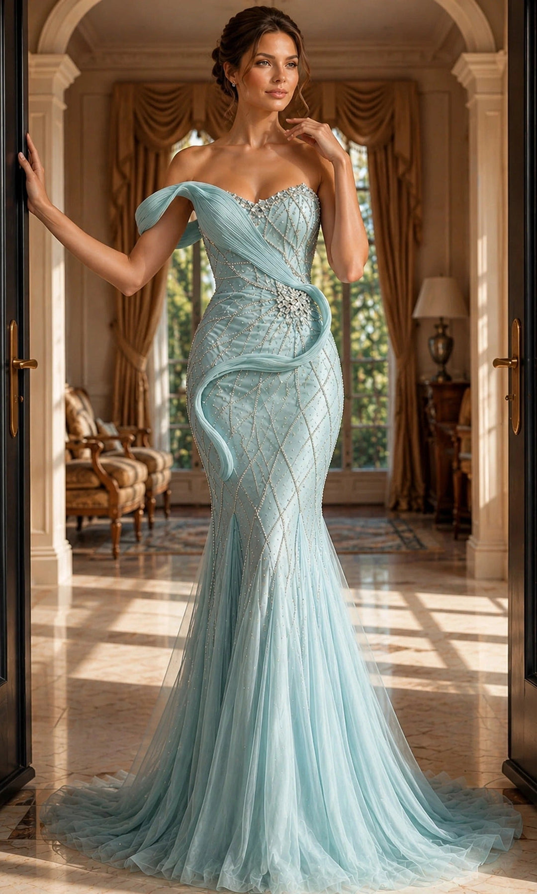 Jovani 50206 Light-Blue