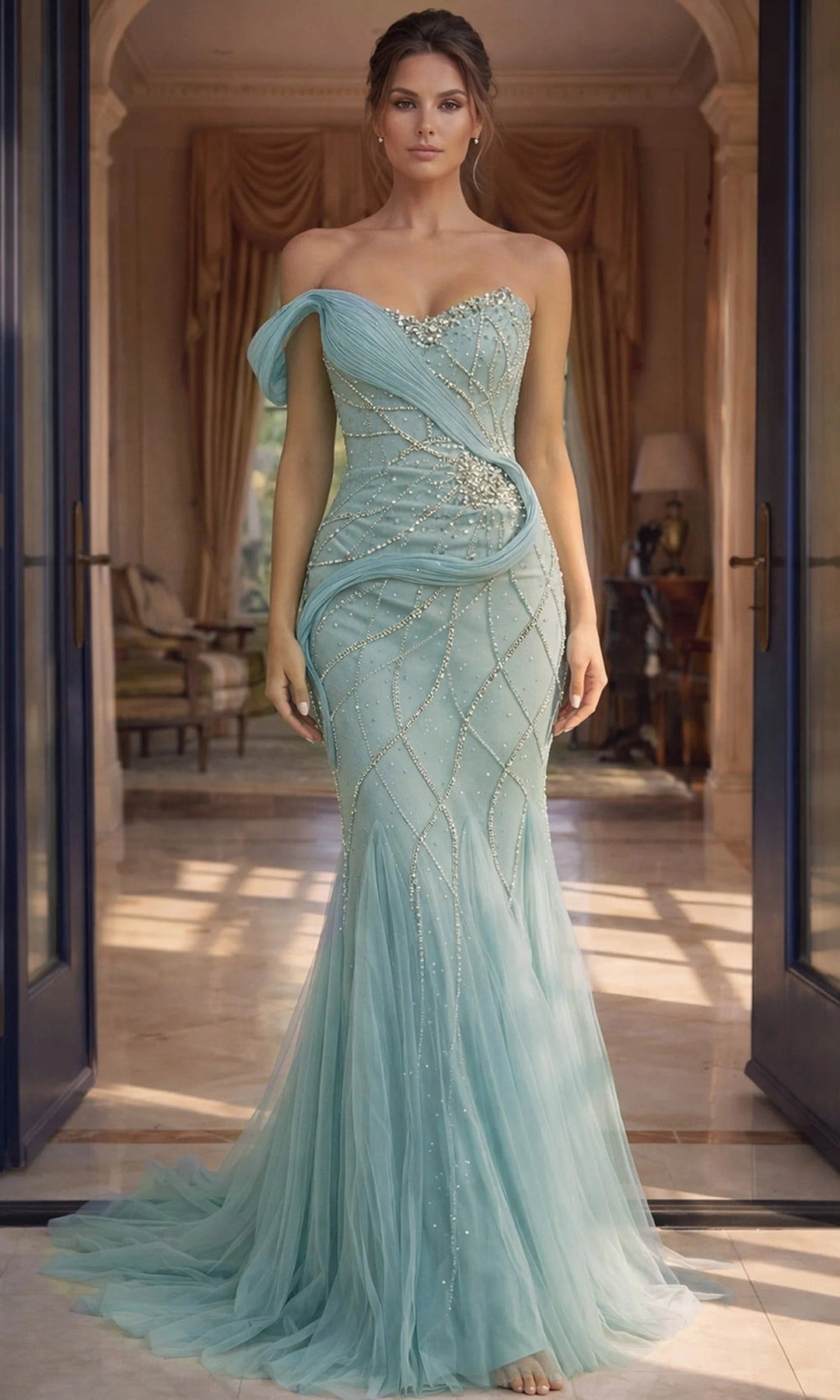 Jovani 50206 Light-Blue